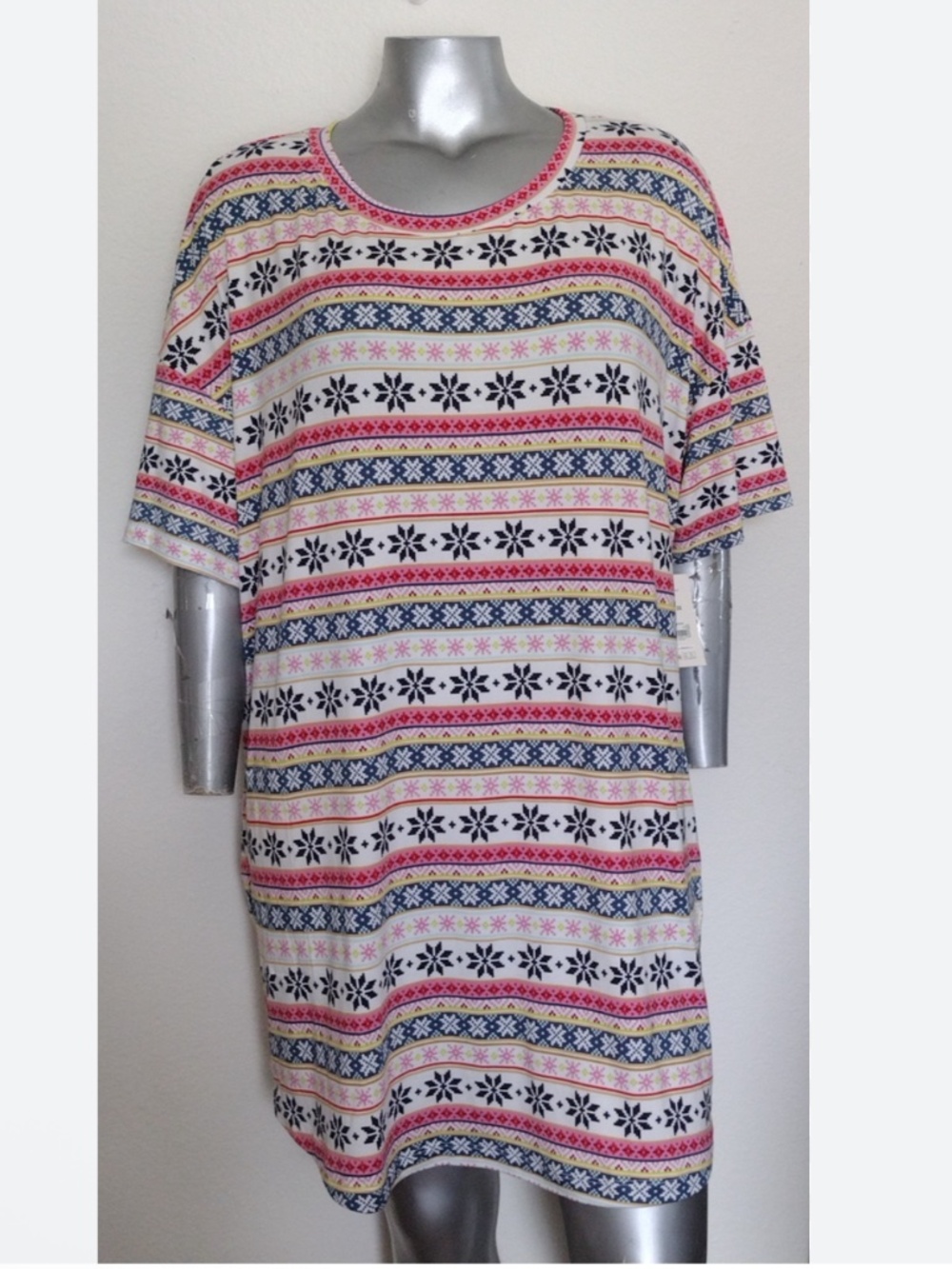 Simply Vera Vera Wang Fair Isle Sleep Shirt